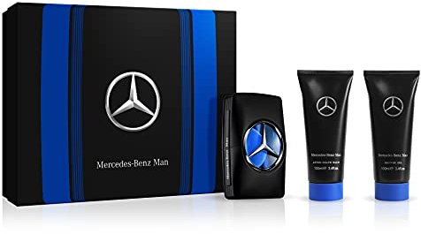 Mercedes-Benz Man – süchtig machender und holziger Duft für Männer – verführerischer Duft – geeignet für alle Haut – beruhigende 96 ml nach der Rasur – erfrischendes Duschgel – 96 ml Eau de Toilette