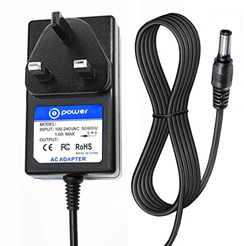 T POWER AC/DC AC Adapter Compatible with Sony FDT-5BX5 watchman TV Charger Power Supply Cord Plug