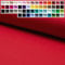 Premium Jersey Uni Stoff mit 150 cm Breite, Hochwertiger Baumwolljersey in Oeko-Tex 100, Meterware ab 25 cm Zuschnitt - ca. 60 Farben immer vorrätig (14. Rot)