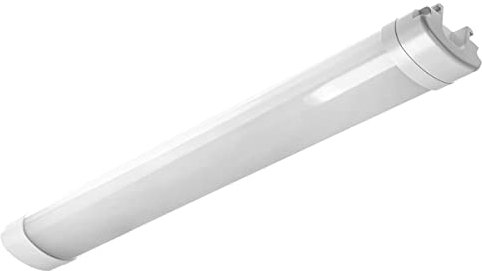 CGC Lighting White Batten Battan Strip Slim LED Wall Ceiling Light 18W 2 Foot 0.6 Metre IP65 Waterproof Garage Kitchen Workshop Warehouse Shed Store Cupboard Weatherproof Indoor Outdoor