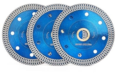 3 PCS 4 inch Supper Thin Diamond Cuttiing Tile Blade Porcelain Saw Blade for Cutting Granite Marble Tile Ceramic (4-3pcs)