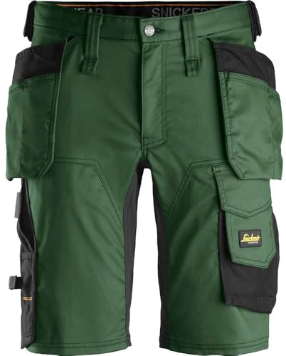 Snickers Workwear Herren X Bermuda Shorts, Grün, 16 EU