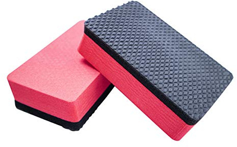 Auto Reinigung Clay Bar, 2Pcs Auto Fahrzeug Magic Clay Bar Pad Block Reinigung Radiergummi Polierscheibe Werkzeuge