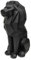 Vinbcorw Geometrisches Löwe Harz Statue Löwe Statue skulptur Wohnzimmer nordische Figuren löwen Statue Wohnzimmer Schlafzimmer Dekoration Skulptur Ornamente Harz Statue Geschenk,Schwarz