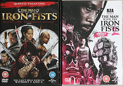The Man with The Iron Fists 1 + 2 (uncut version) complete dvd collection
