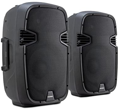 McGrey P212 MP Passiv-Lautsprecher Paar - Belastbarkeit: 120 W RMS / 600 W Peak - Widerstand: 8 Ohm - 2-Wege-System mit 12 Woofer und 1 Hochtöner - Schalldruckpegel (SPL): max. 96 dB - Schwarz