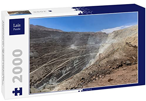 Lais Jigsaw Puzzle Chuquicamata, the world's largest open-cast copper mine, Calama, Chile 2000 pieces
