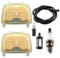 MCHNIC Kit de filtres à air pour STIHL MS171 MS181 MS211 MS 171C MS181C MS211C tronçonneuse Remplace 1139 007 1800 1139 120 1602, avec Bougie d'allumage Filtre à Carburant Filtre à Huile