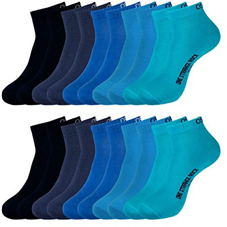 ONE STRANGE ROCK Quarter Socken Kurzsocken Herren Damen 5, 10, 15, 20, 30 Paar