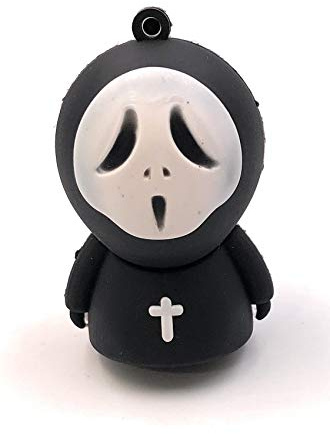 Onwomania Scream Geist Gespenst mit Masket und Kreuz Funny USB Stick 8 GB USB 2.0 Speicherstick USB-Datenträger