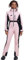 HOTIAN Damen Skianzug Damen Einteiler Skioverall Winter Warme Schnee Skifahren Winddicht Wasserdicht Outdoor Schneeoverall Jumpsuit Mit Kapuze Verdicken Schneeanzug Ski Suit Pink L