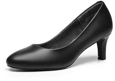 DREAM PAIRS Damen-Pumps mit spitzem Absatz, klassisch, modisch, mit Stiletto Elegante und Bequem Schuhe SCHWARZ-PU 39 (EUR) SDPU2439W-E