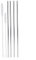 OKUMEYR 1pc Stainless Steel Drinking Straws Reusable Stainless Steel Drinking Straws with Silicone Tips, Toppers, Cleaning Brushes & Travel Case for Smoothies, Milk Shakes, Dishwasher Safe