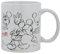 Stor Tasse en céramique de 325 ml dans une boîte cadeau Mickey Mouse