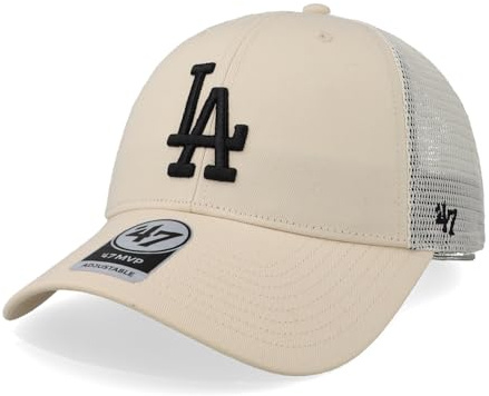 '47 Brand Trucker Cap - Branson Los Angeles Dodgers Natural