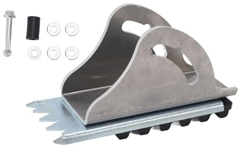 Natudeco Kit per Scarpe Scaletta Scala Prolunga in Acciaio Previene Lo Scivolamento Sostituzione Scaletta per Scarpe di Sicurezza Piedini Antiscivolo per Cantieri Edili Magazzini