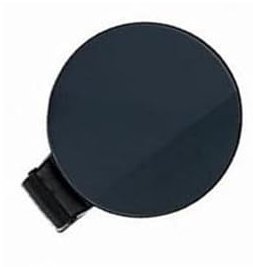 Yurefax 1 STÜCK Schwarze Auto-Tankdeckel-Klappenkappe 5K6809857C, for VW, for Golf, 6, for VW, for Golf, MK6 GTI 2009 2010 2011 2012 2013 Kraftstofftankabdeckungen