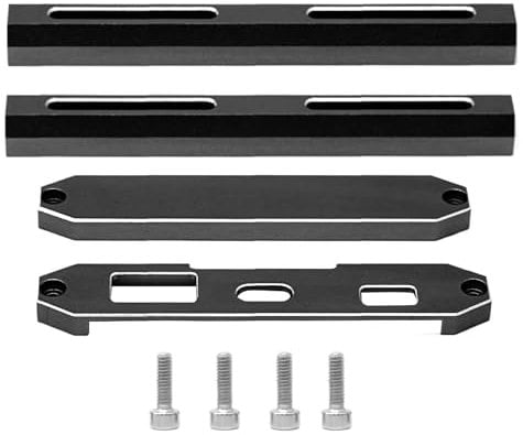 RC Transmitter Protector, Aluminum Alloy Protective Bracket, Upgrade Lower Shell Frame, Remote Control Accessories, Modification Parts for Radio Controller, RC Car, Drone Use