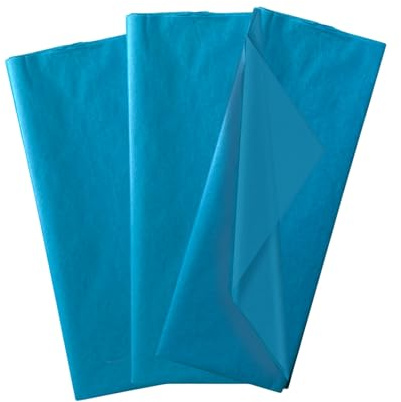 Pack of 10 Turquoise Acid Free 50 x 70cm Tissue Paper Sheets