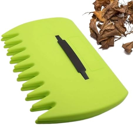 Gartenblatt-Scoops - Haltbarer Handrach für Blätter, Rasen und Hofreinigung | Ergonomische Kralle Jungfrauen, Gartenwerkzeuge im Freien pflücken Müll, Mulch, Kiefernnadeln, Haustierhaare, Zweige