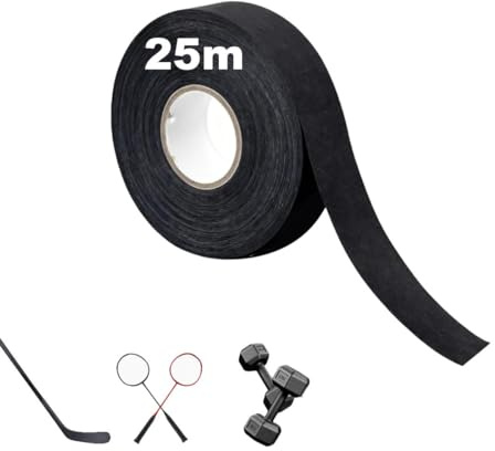 Pevlkawr 25m Selbstklebendes Griffband für Hanteln, Klimmzugstangen und Fitnessgeräte, Anti-Rutsch Klebeband für Calisthenics, Krafttraining und Functional Fitness, Rolle für verbesserten Halt