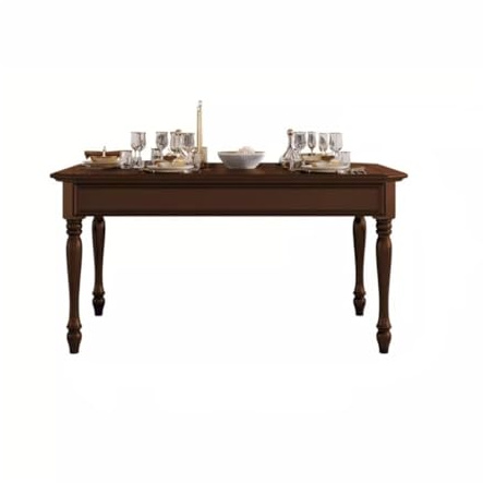 Couchtisch Simple Home Massivholz Esstisch Restaurant Retro Rechteckig Esche Küchentisch, Esszimmertisch