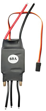 DXEHSEUY Brushless Wasserkühlung Elektrischer Geschwindigkeitsregler ESC für RC Boot Modell 60A