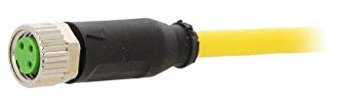 7000-08041-0300500 Verbindungsleitung M8 PIN: 3 gerade 5m Stecker 60VAC 4A IP67