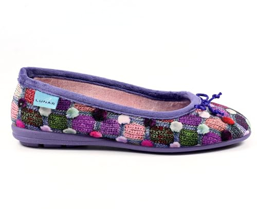 Lunar Magic Pump Slipper 8 UK Purple