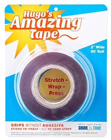 Hugo's Amazing Tape Non-Adhesive Reusable Tape- 2 x 50ft (15 Meters)