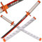 Sword Valley Holz Blade Anime Samurai Schwert, Demon Schwert 78 cm-Rengoku Kyoujurou