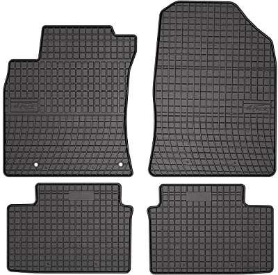 OMAC Gummi Fußmatten kompatibel mit Kia Ceed 2018-2025 Automatten Gummi Schwarz 4tlg