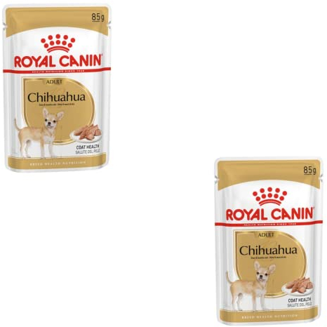 Royal Canin Chihuahua Adult | Doppelpack | 2 x 12 x 85 g | Nassfutter für ausgewachsene Chihuahuas | Zur Unterstützung der Stuhlqualität und der Zahngesundheit | Hohe Akzeptanz
