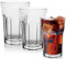 Konzept 11 - Wassergläser Set 6-teilig, Trinkgläser Set, 410ml Gläser Set Stapelbar- Perfekt für Saft, Cocktails, Latte Macchiato, Gläser Groß Set 6 teilig