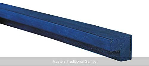 Peradon 7/8 inch L-Shaped Black Club Cushion Rubber (20 x 22mm Set of 6 x 6 feet Lengths, Suitable for 9ft -12 ft Snooker Tables)