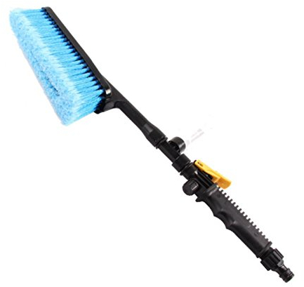 ARMED Autowaschbuerste Wasserspray Reinigungswerkzeug Weiche Borsten Langstieliger Duster