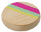 Tasty 678729 Flaschenöffner rund aus Holz, Flaschenöffner, Holz, Edelstahl, 6 x 1,2 cm