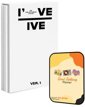 I've IVE IVE Album [VER.1]+Pre Order Benefits+BolsVos K-POP Inspired Digital Planner, Digital Sticker Pack (THE 1st Album)