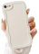 Ownest Compatible with iPhone 7 iPhone 8/SE/2020/2022 Case Cute Curvy Simple Wave Frame Case Aesthetic Design Solid Color Girls Women TPU Shockproof Silicone Slim Phone Case for iPhone 7 - Beige