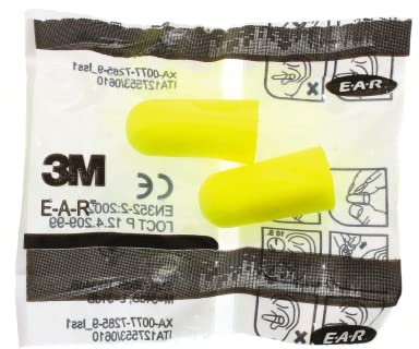 20 Pairs of 3M EarSoft Neons Ear Plugs from WWYE, Soft Foam Ear Plugs, 34dB SNR Earplugs Ideal for Sleeping, Travel, Studying, Work & Loud Noise