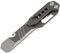 Sitrzuiget Multi-Functional Titanium Pry Bar Bottle Opener Outdoor Tool Wrench (Stone Washed Gray)
