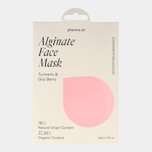 Pharma Oil Refresh Me Peel Off Maske – Algen Peeling mit Goji-Beeren-Extrakt und Kurkuma für eine strahlende Haut - Peel Off Maske Gesicht für Skin Care - Skincare Produkte - 20g