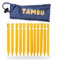 TAMBU Outdoor 12x Hering Aluminium Heringe Set Camping Zubehör stabile Zeltheringe 15cm Ultraleicht Universal Zelthaken sturmsicher auch für Harte Böden Erdnägel Erdspieß