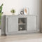 ShCuShan Sideboard Betongrau 102x35x60 cm Holzwerkstoff Sideboard Wohnzimmer Buffetschrank Cabinet MöBel Wohnzimmer