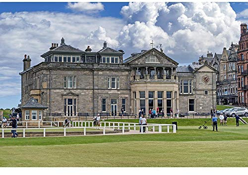 Jigsaw Puzzle Adults Kids Children's Educational Toy Personalized Gift - St Andrews Old Golf Course 1000 26x38CM