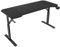 Mars Gaming MGD-ERGO140, Bureau Hauteur Réglable 3 Positions, Surface Ergonomique, Structure Métallique, Tapis XXL, Support Casque et Boisson, Gestion des Câbles, Bureau Gaming 140x60cm, Noir