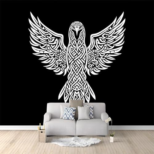 Fototapete Dschungellöweelefant 3d Tapete 350 x 256 cmcmototapete Schlafzimmer - Deko Wohnzimmer Wallpaper - Wand Deko Vliestapete Grün