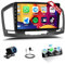CAMECHO 2G+64G Android 13 Autoradio für Opel Insignia 2008-2013 /Buick Regal 2009-2013, Wireless Apple Carplay Android Auto, 9 Zoll Touchscreen GPS Navi mit Bluetooth WiFi/FM RDS SWC+Backup Kamera