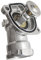 Hajus 1211578 Thermostat 92°C mit Gehäuse mit Dichtung Kompatibel mit Mercedes-Benz CLS C218 E-Klasse W212 G-Klasse W463 X166 M-Klasse W164 R-Klasse S-Klasse Viano Vito X-Klasse