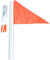 Sirxlevcy Sicherheits Flagge mit Stange, 6 Fuß Verstellbare, Gut Sichtbare Fahrrad Flagge, Farbenfrohe wasserdichte Sicherheits Flagge für Kinder FahrräDer